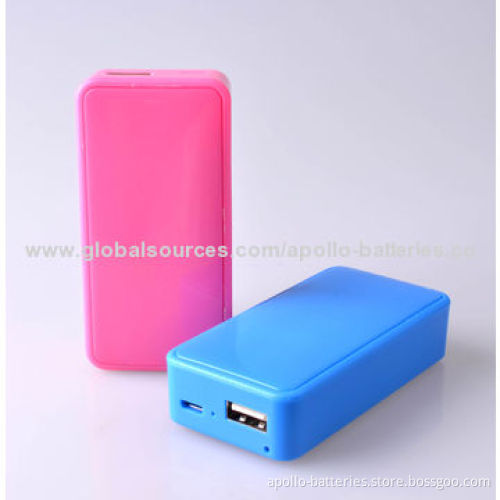 Six colors and easy to use power banks